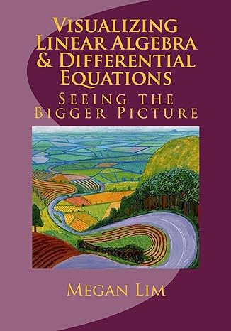 visualizing linear algebra and differential equations the guide to seeing the bigger picture 1st edition