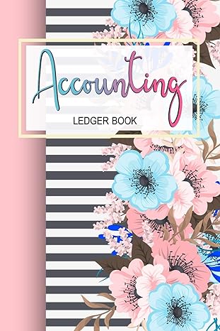 accounting ledger book 1st edition charles and jess 1652670084, 978-1652670087