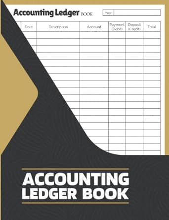 accounting ledger book 1st edition m merwas 979-8816991216