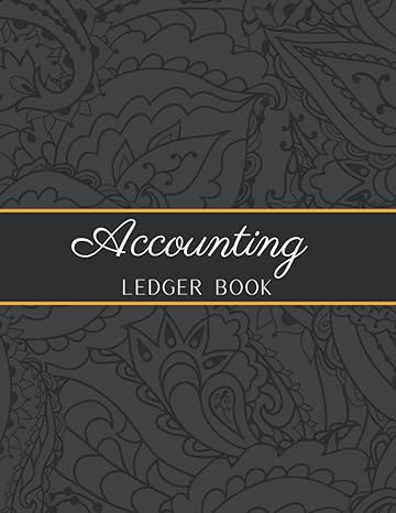 accounting ledger book 1st edition peppy goods 979-8753816849