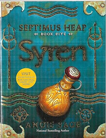 septimus heap book five syren 1st edition angie sage ,mark zug 0060882123, 978-0060882129