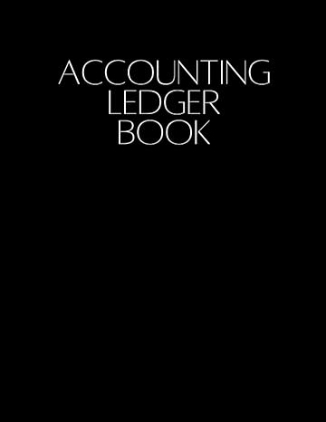 accounting ledger book 1st edition inkhorse publishing 979-8778176720