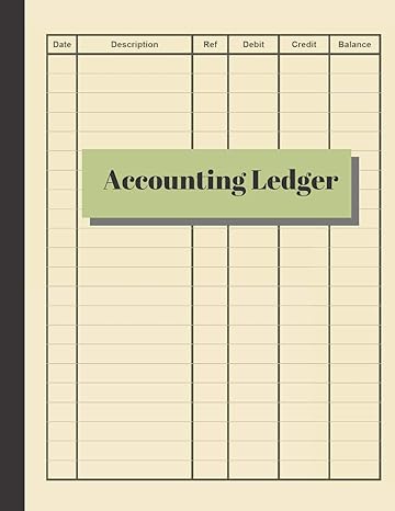 accounting ledger 1st edition accountant life publishing 1079573178, 978-1079573176