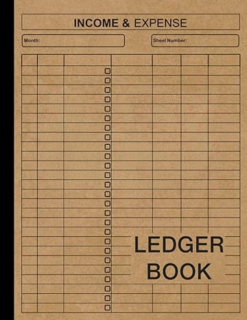 ledger book income and expense 1st edition mikes elegant bookkeeping tracker press 979-8818736655