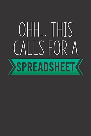 ohh this calls for a spreadsheet 1st edition david aef publishing 979-8763507751