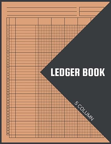 5 column ledger book 1st edition david pantaleone 979-8483622581