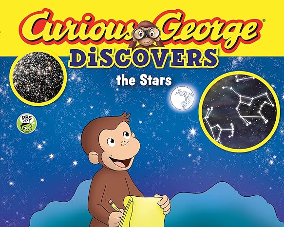 curious george discovers the stars 1st edition h. a. rey 0544651642, 978-0544651647