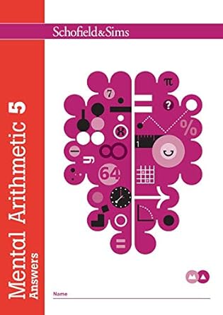 mental arithmetic answers book 5 1st edition r goddard t 0721708099, 978-0721708096