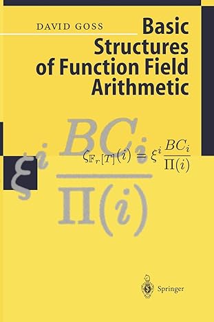 Basic Structures Of  Function Field Arithmetic