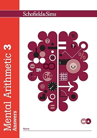 mental arithmetic answers book 3 1st edition r goddard t 0721708072, 978-0721708072