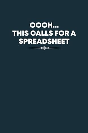 oooh this calls for a spreadsheet 1st edition david aef publishing edition 979-8405960920