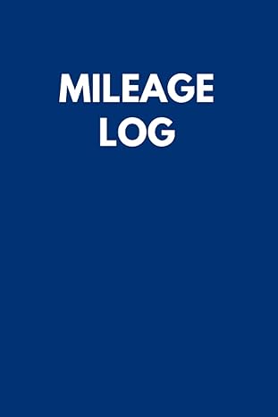 mileage log 1st edition vehicle maintenance, notebooks journals, joe planner edition 1694952541,