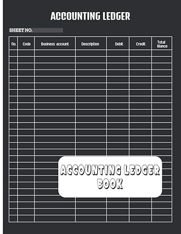 accounting ledger book 1st edition book planet 979-8799492090