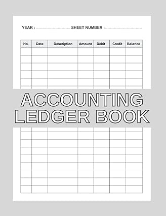 accounting ledger book 1st edition creatsimple press 979-8424247088
