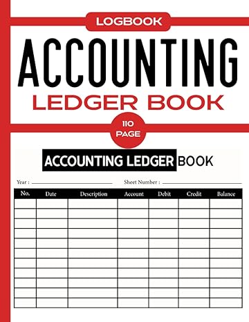 accounting ledger book 1st edition buxess publishing b0bw3416mx
