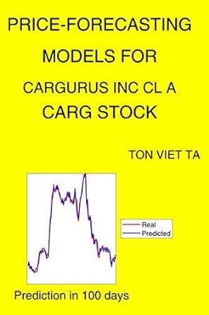 price forecasting models for cargurus inc cl a carg stock 1st edition ton viet ta 979-8734246405