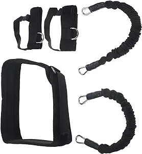 kisangel 1 set leg tensioner basketball training straps resistance belt bands  ?kisangel b0c5bm5qr2