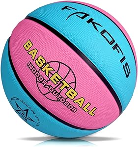 fakofis kids basketball size 3 youth basketballs size 5 for play games indoor backyard outdoor park beach and