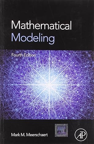 mathematical modeling 4th edition mark meerschaert 9351070379, 978-9351070375