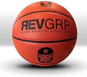 the revolution group revgrp basketball with luchador and logo  ‎the revolution group b01b2am6su