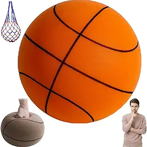 flytrack silent basketball standard hush handle indoor silent foam basketball no 7  ?flytrack b0clydvkhk