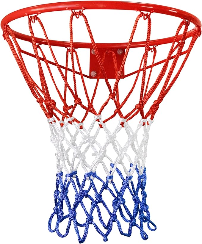 generic heavy duty basketball net replacement durable easy to install weather resistant nets for all seasons 