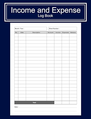income and expense log book 1st edition nok np publisher b0cn98rvwy