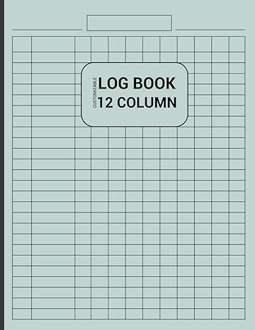 log book 12 column 1st edition am publishing b0cmd3hqz5