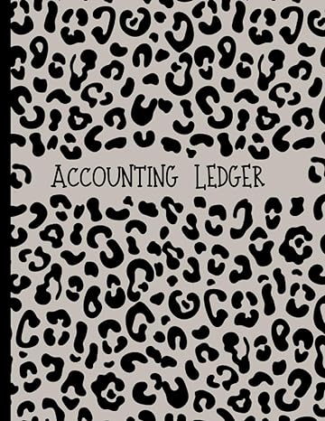 accounting ledger 1st edition the red gold publishing b0c9sfnqp3