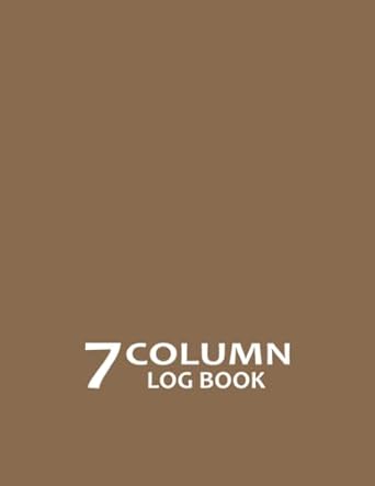 7 column log book 1st edition alpert publishers b0bgkj6b95