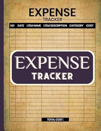 expense tracker 1st edition m zczc b0cjllnb5x