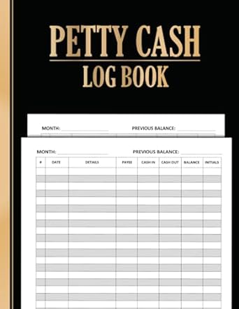 petty cash log book 1st edition sa library b0cmpfhx3l