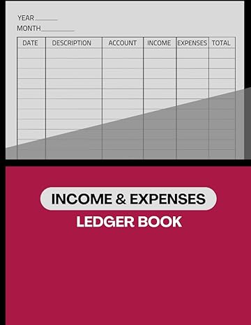 income and expenses ledger book 1st edition pinkb & pinkb b0ckx62c3c