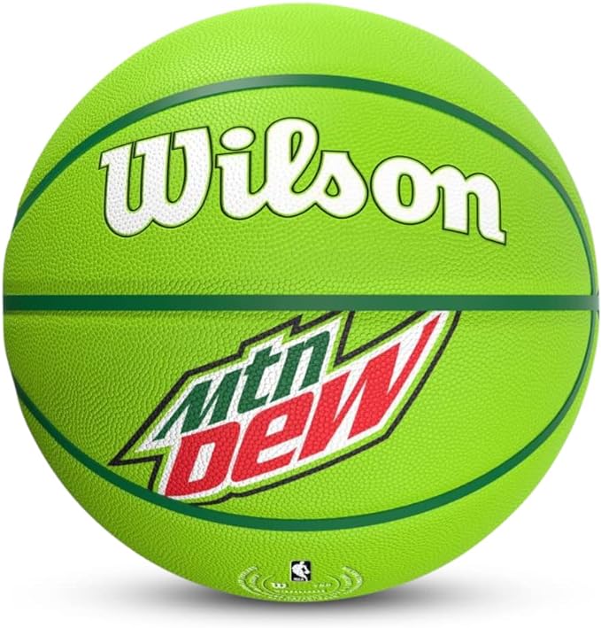 Wilson Nba All Star Game Mountain Dew 3 Pt Contest Official Game Ball Full Size 7 Basketball