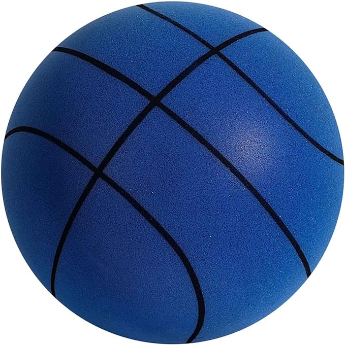 ‎Generic Silent Basketball Dribbling Indoor Training Ball Uncoated High Density Foam