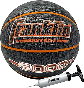 franklin sports 5000 mens/ womens indoor basketballs official size 29 5 inch plus 28 5 inch mens  ?franklin