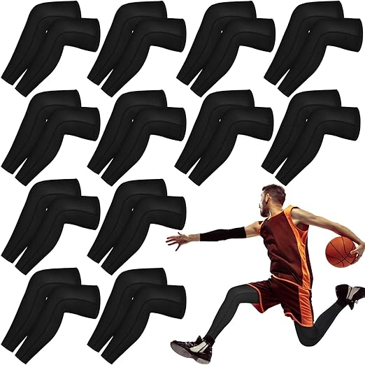 leyndo 10 pairs leg sleeves long compression non slip uv full length for men women running basketball  leyndo