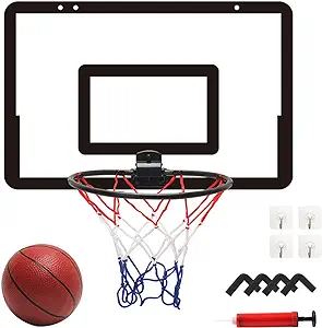 ?mokernali basketball hoop set mini basketball free hanging type indoor  ?mokernali b0cb4jhm6c