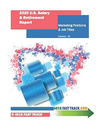 2020 us salary and retirement report marketing positions and job titles 1st edition craig barnes 1701512629,