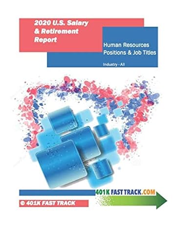 2020 us salary and retirement report human resources positions and job titles 1st edition craig barnes