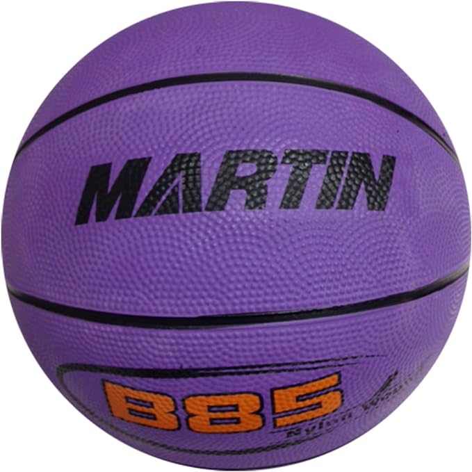 martin sports junior size 5 rubber nylon wound b85 basketball 27 5 - 28 round  martin b01mzxitk7