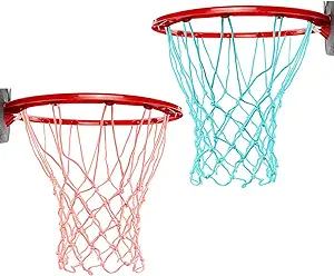 ‎yolufer 2pcs luminous basketball net nightlight eplacement basketball net for indoor and outdoor 