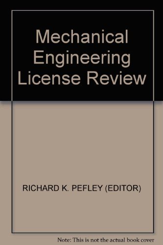 mechanical engineering license review 3rd edition richard k pefley 0910554285, 9780910554282