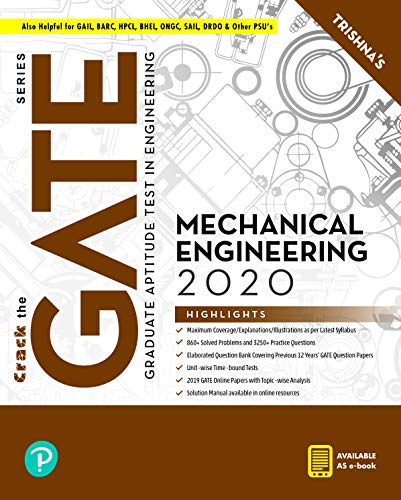 crack the gate mechanical engineering 2020 1st edition trishna knowledge systems 9353433916, 9789353433918