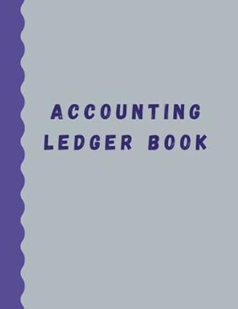 accounting ledger book 1st edition katherine williams b0c1j3b8sg