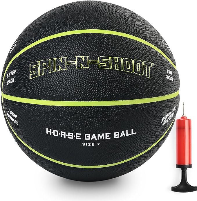 lotfancy indoor/outdoor basketball 29 5 28 5 patented horse game features printed  ?lotfancy b09x2fbnw7