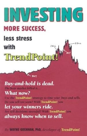 investing more success with less stress with trend point 1st edition wayne grennan 0973084804, 978-0973084801
