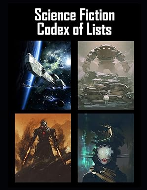 science fiction codex of lists 90 random tables for sci fi rpgs 1st edition james kato 1687829012,