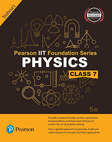 pearson iit foundation physics class 7 1st edition trishnas 9332578966, 9789332578968