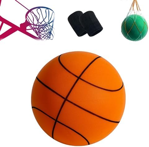 boboroi handleshh silent basketball dribbling quiet highly elastic indoor training foam high density 